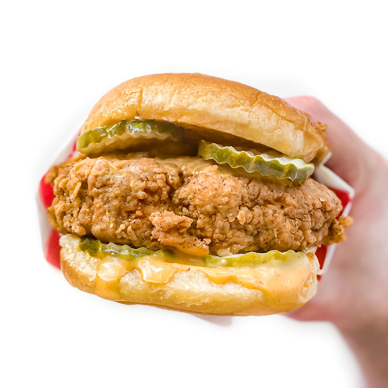 Vegan Chick-fil-A Sandwich | Grillo's Pickles