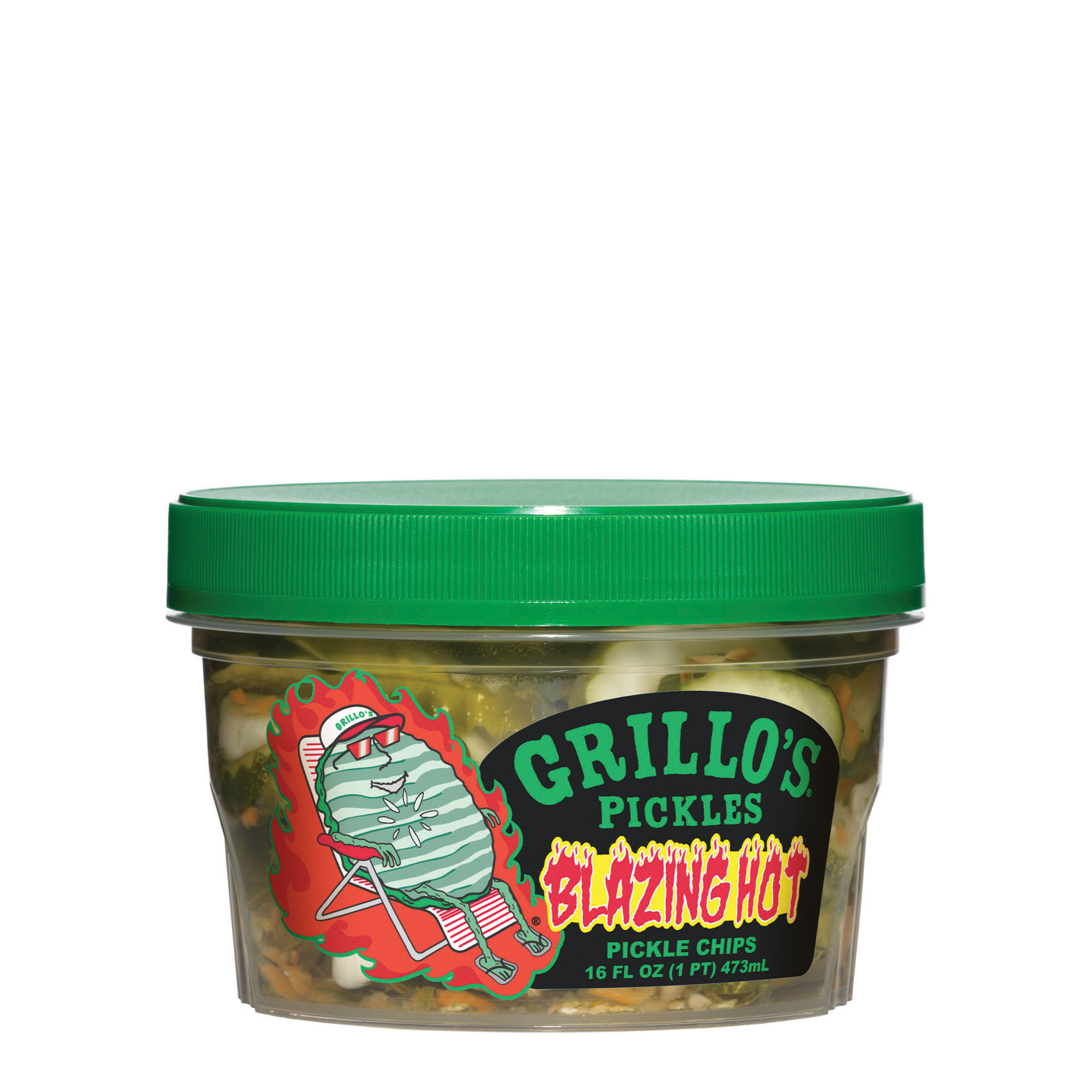 Blazing Hot Chips | Grillo's Pickles
